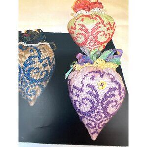 Susans Strawberry Social Needlework Pattern By Susan Greening Davis